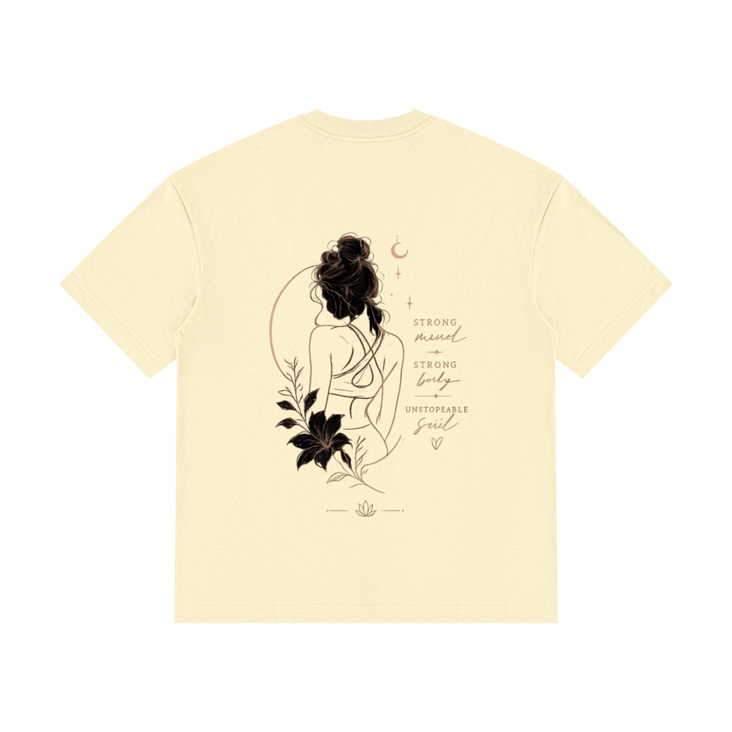 Unisex Drop Shoulder Cotton T-Shirt