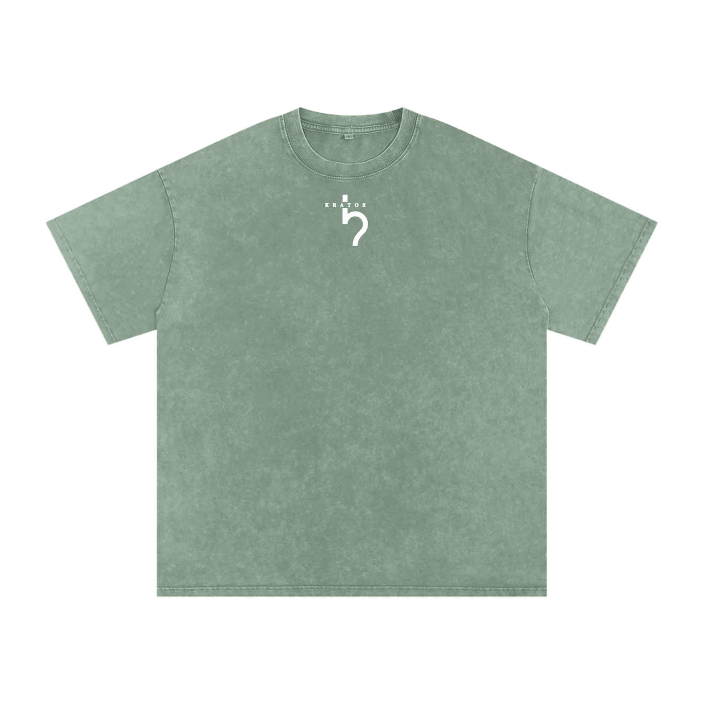 Snow Wash Oversized Tee | KRATOS