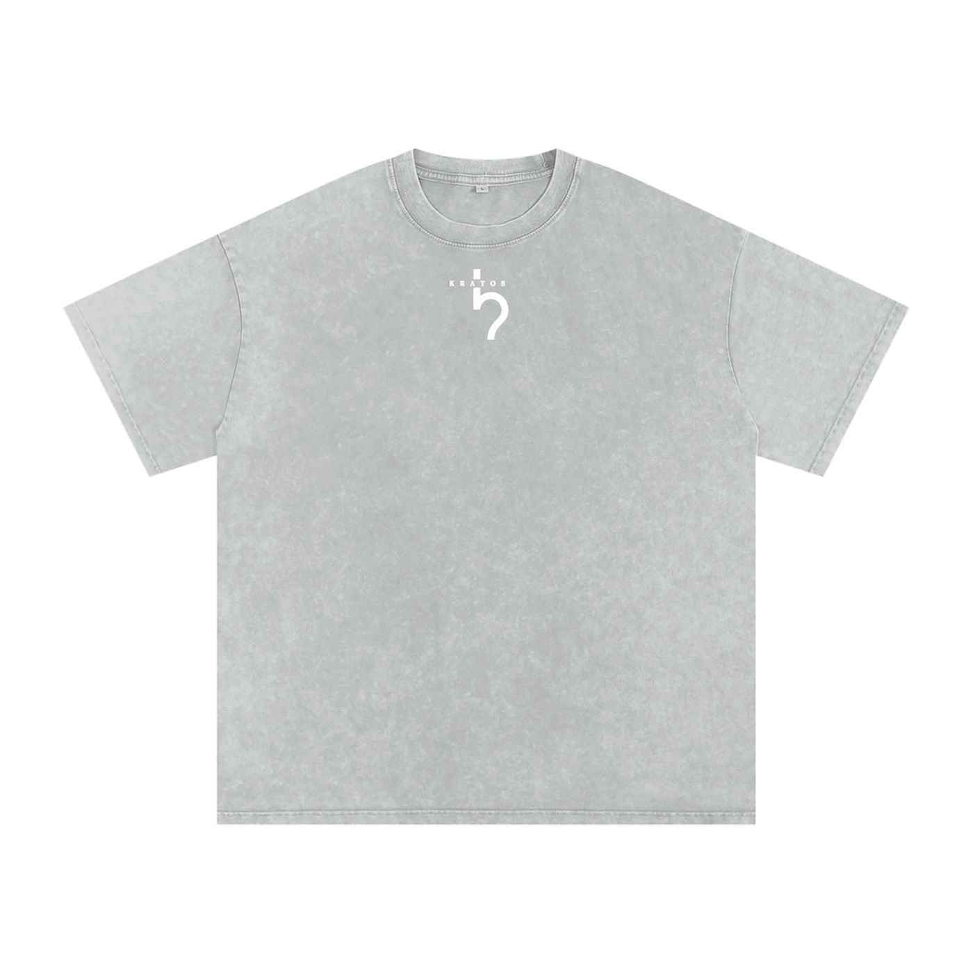 Snow Wash Oversized Tee | KRATOS