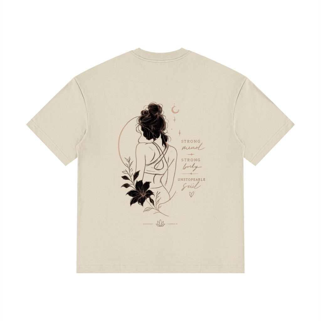 Unisex Drop Shoulder Cotton T-Shirt