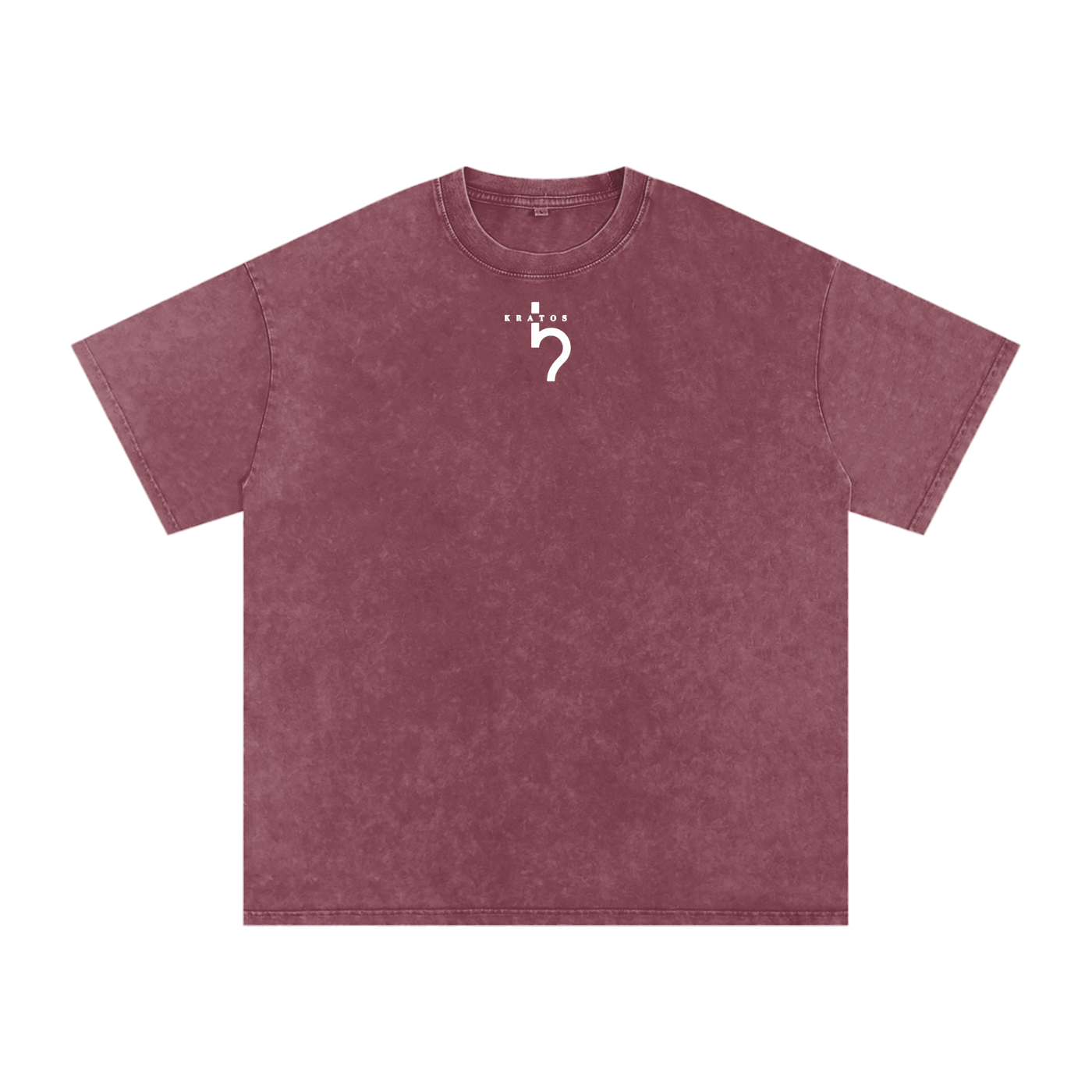 Snow Wash Oversized Tee | KRATOS