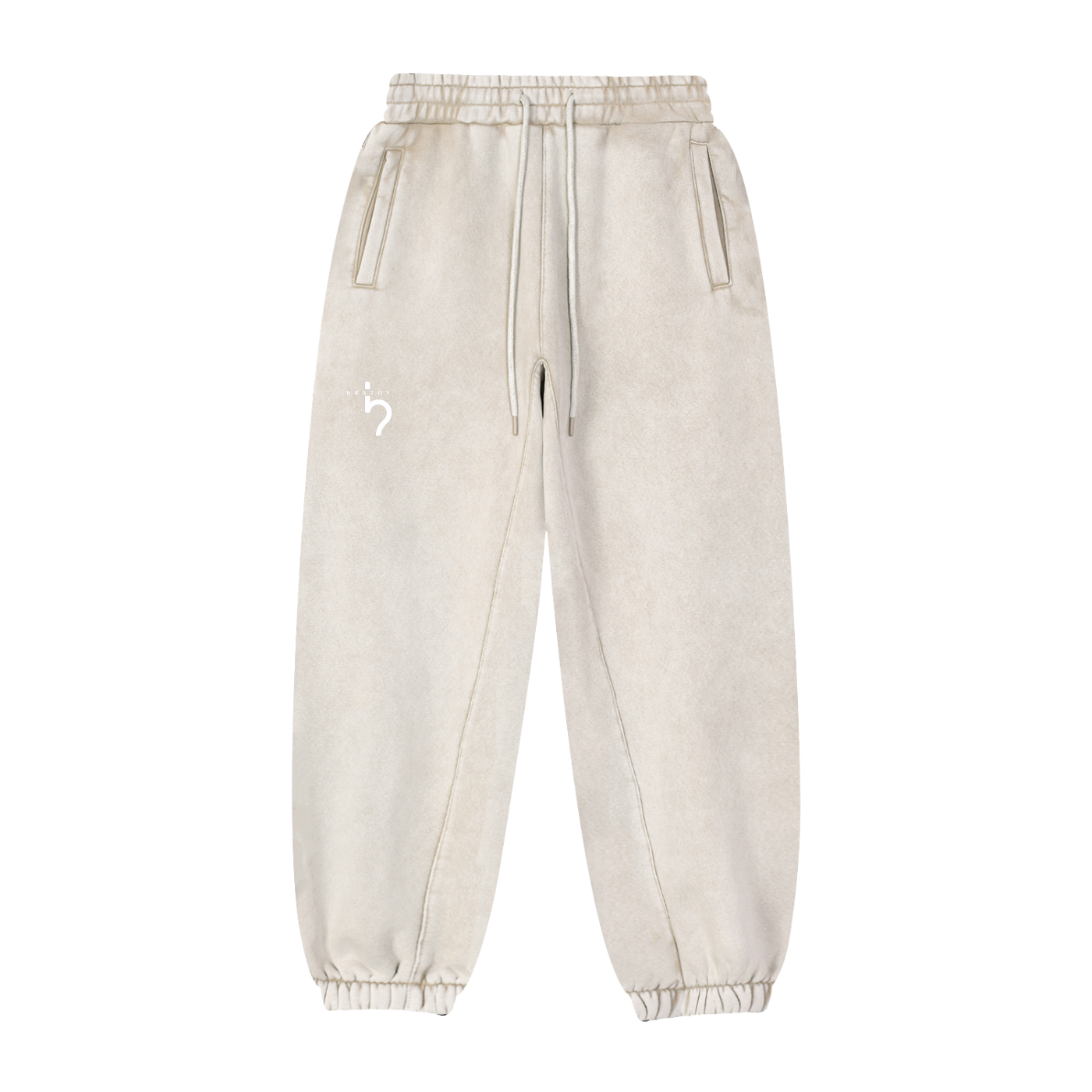 Unisex Washed Fleeced Jogger Sweatpants