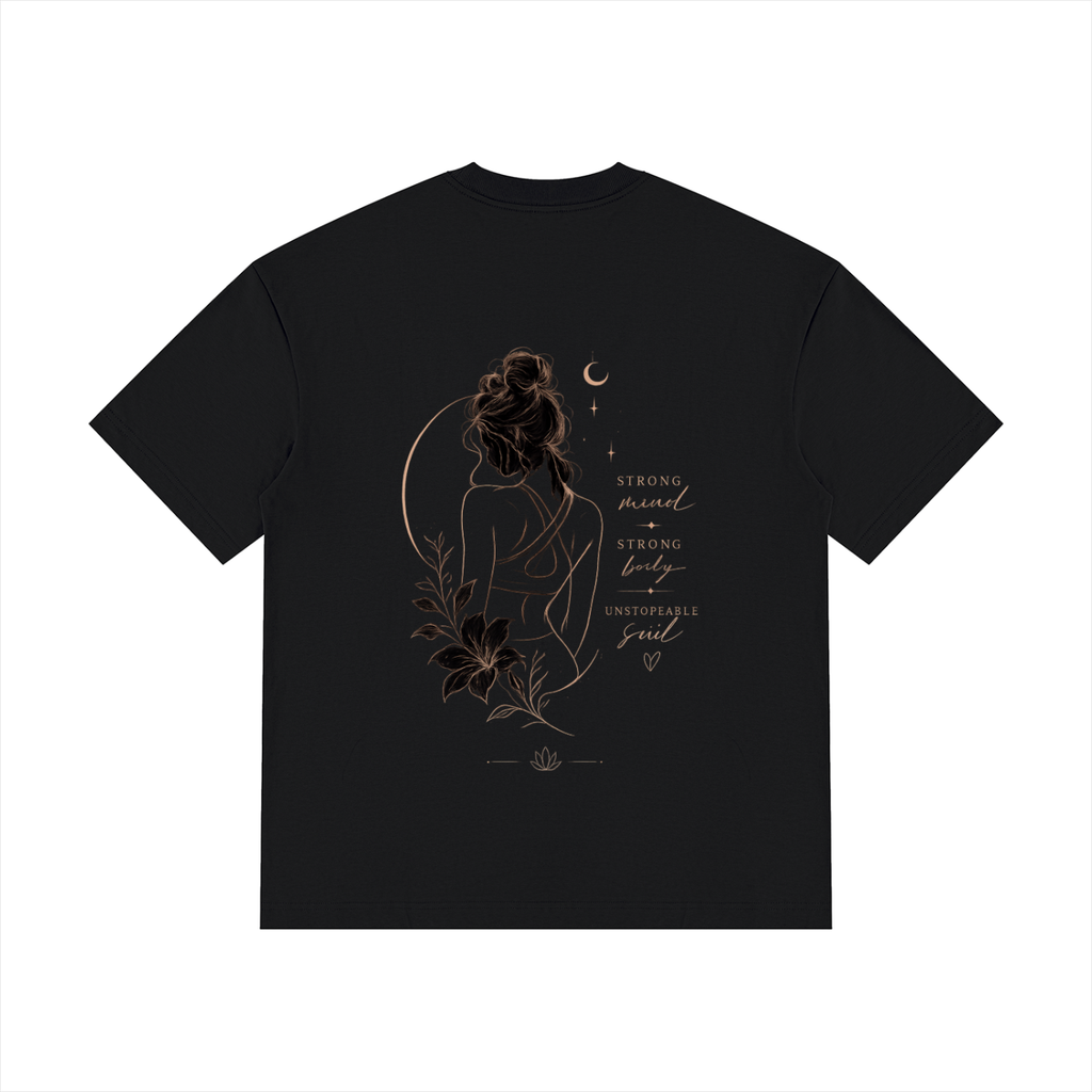 Unisex Drop Shoulder Cotton T-Shirt