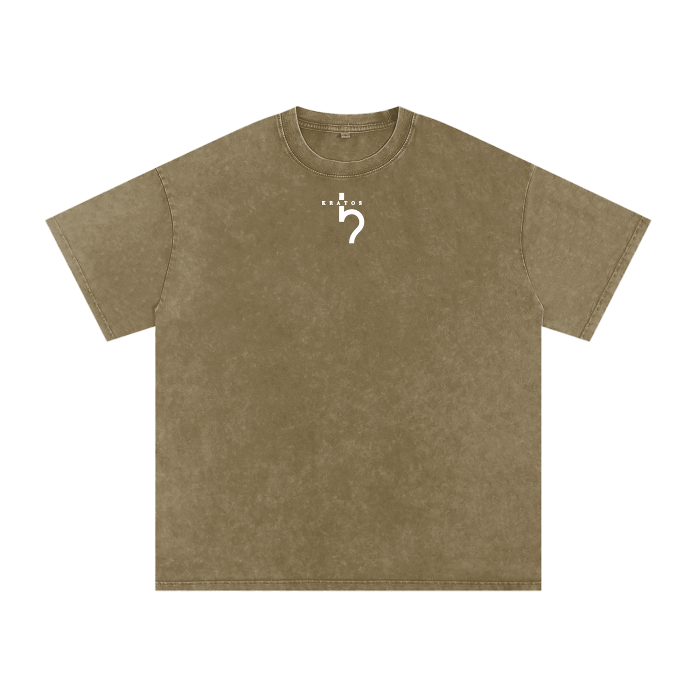 Snow Wash Oversized Tee | KRATOS