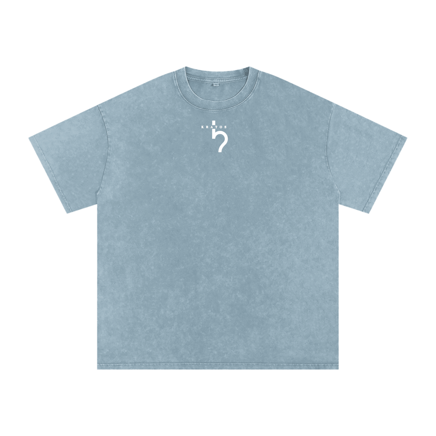 Snow Wash Oversized Tee | KRATOS