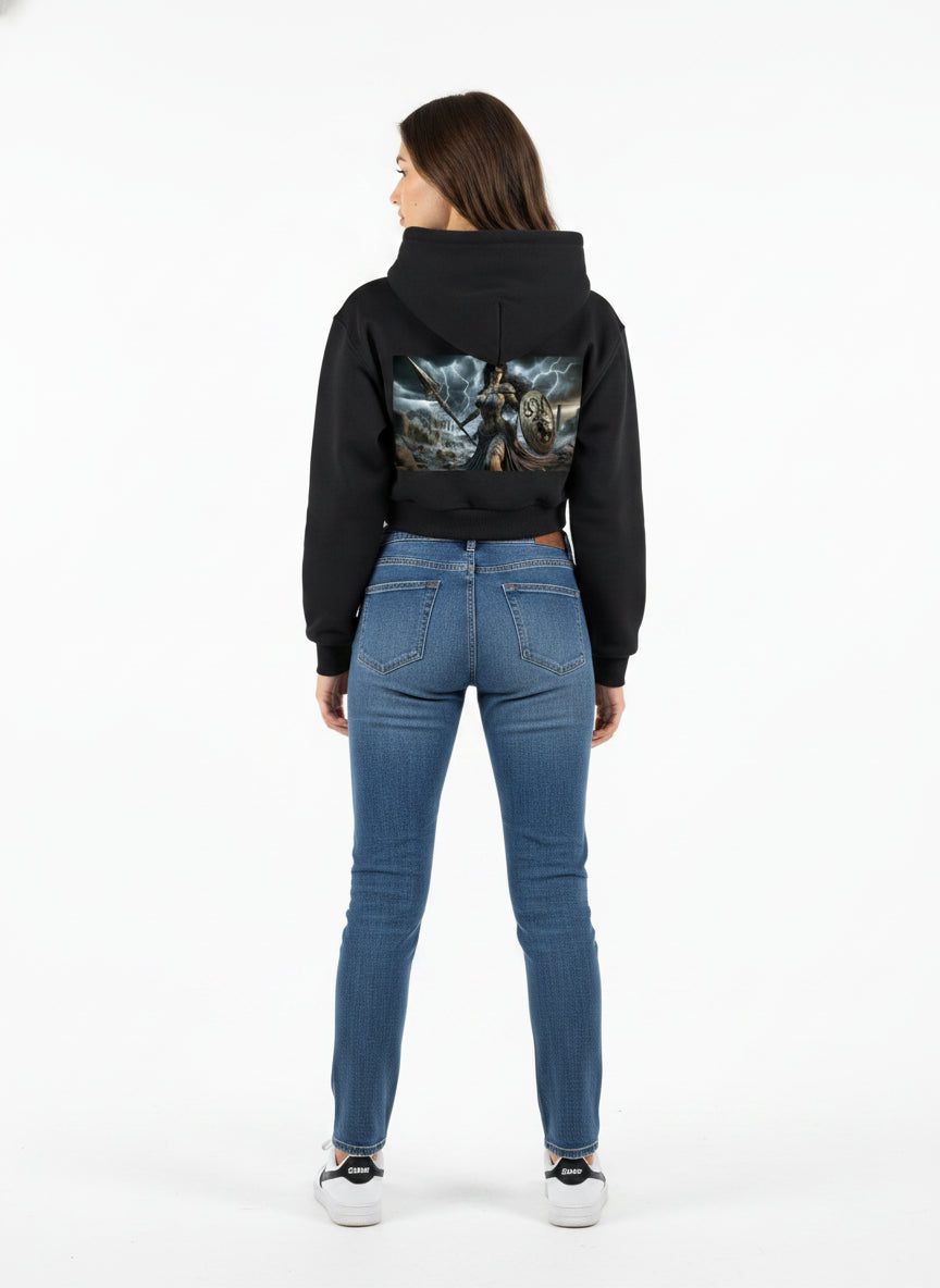 Women's Essential Cropped Hoodie