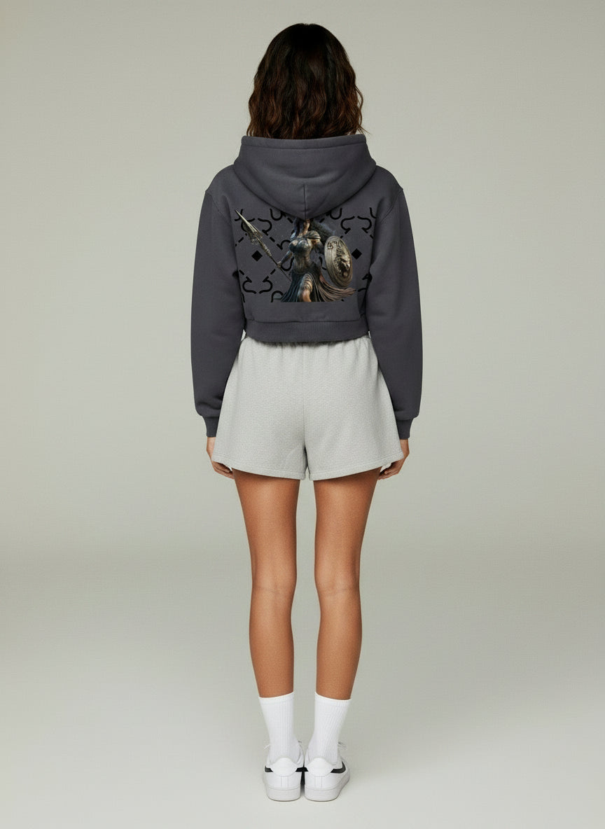 Women's Essential Cropped Hoodie
