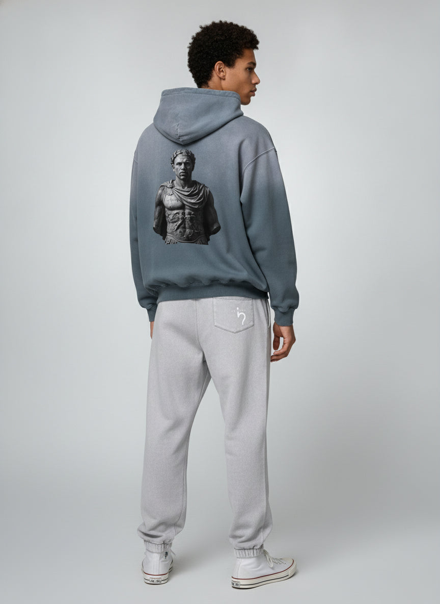 Men's Heavyweight Sunfade Oversized Hoodie