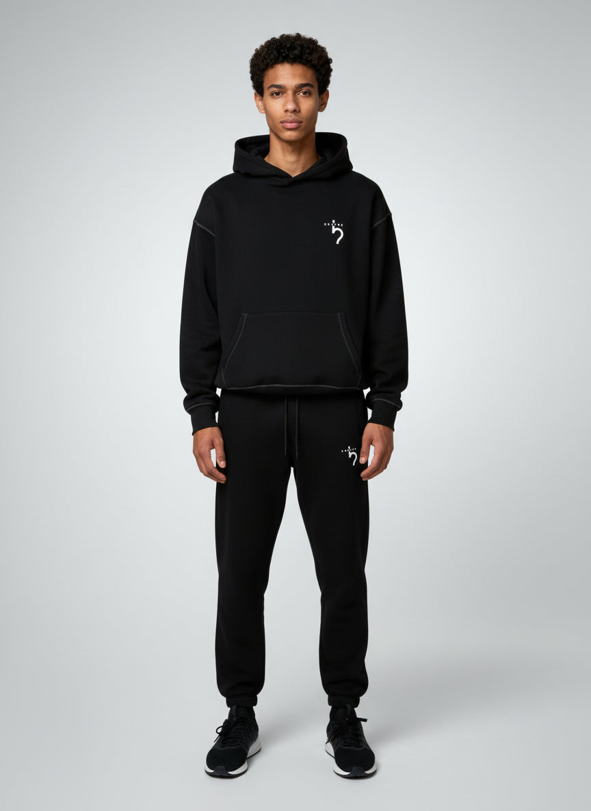 Unisex Loose Fit Tapered Joggers