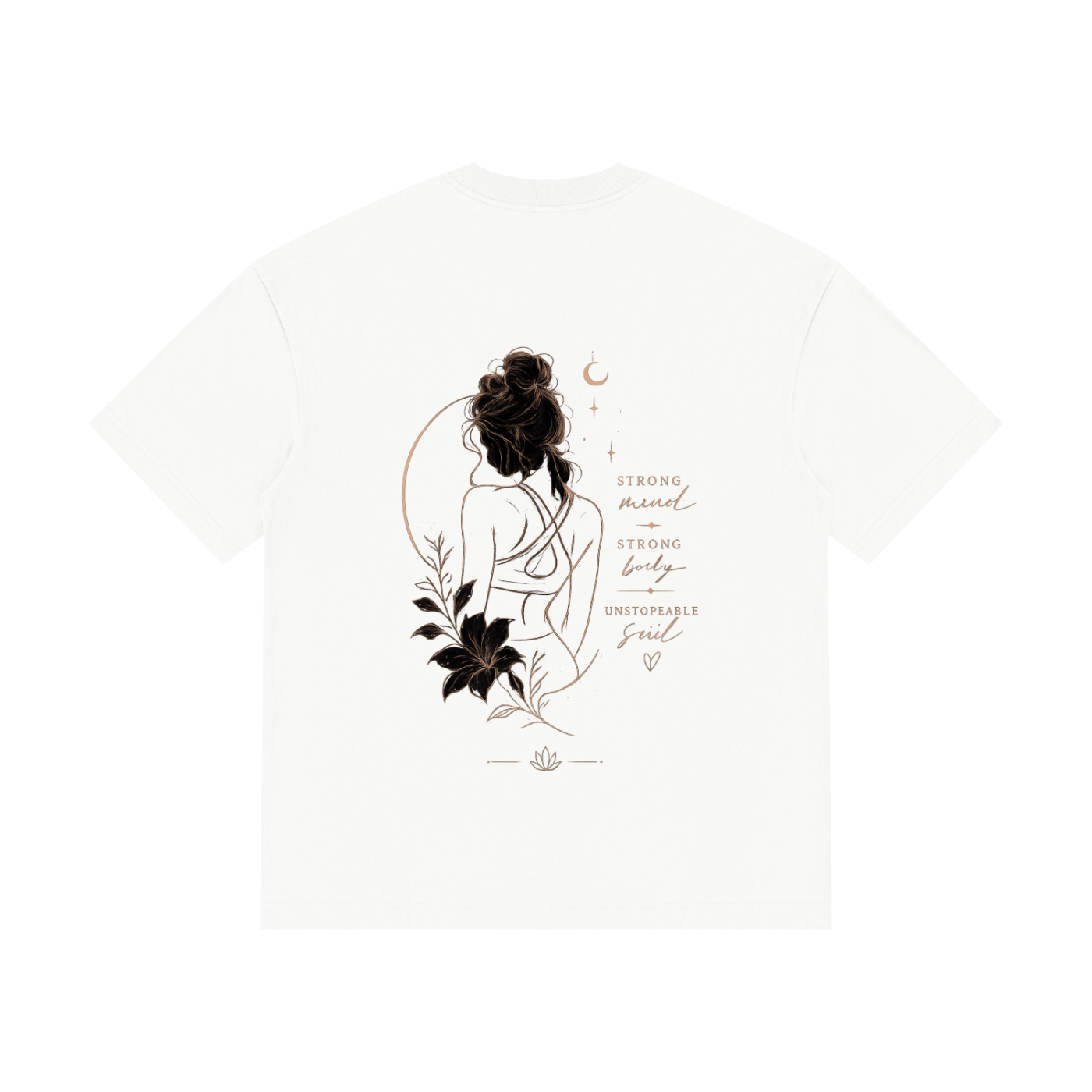 Unisex Drop Shoulder Cotton T-Shirt