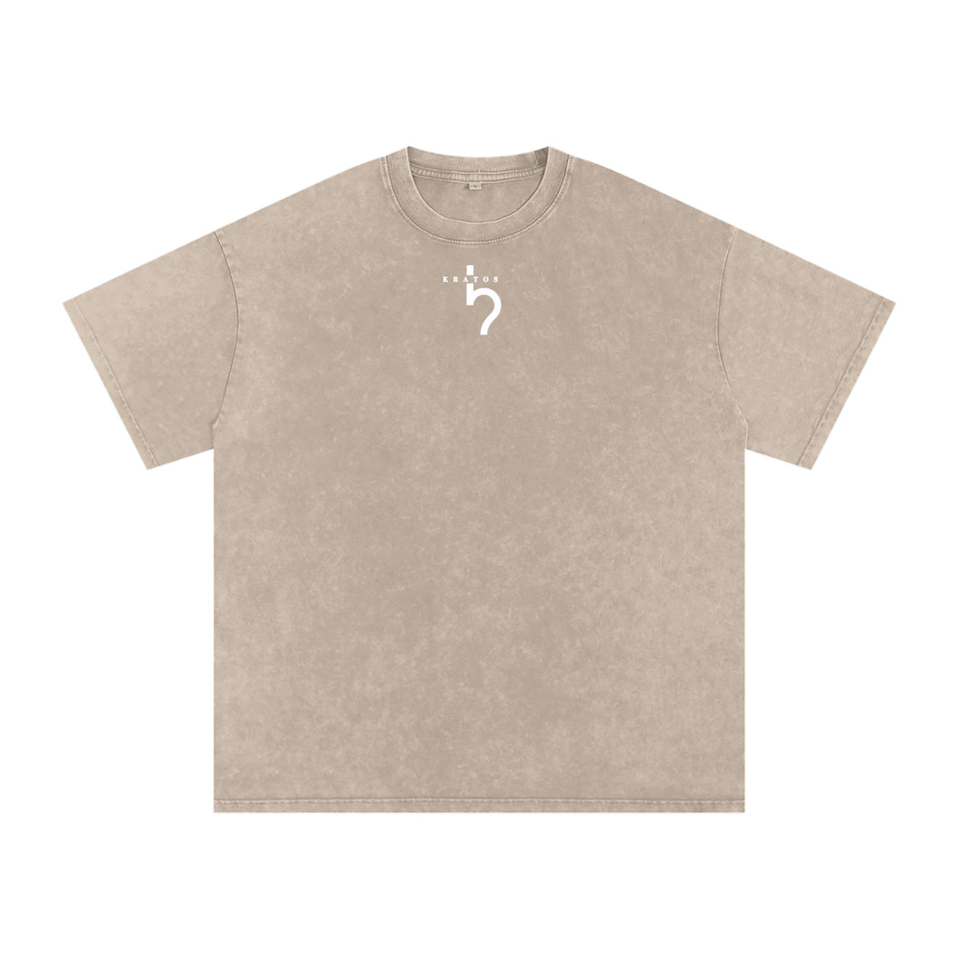 Snow Wash Oversized Tee | KRATOS