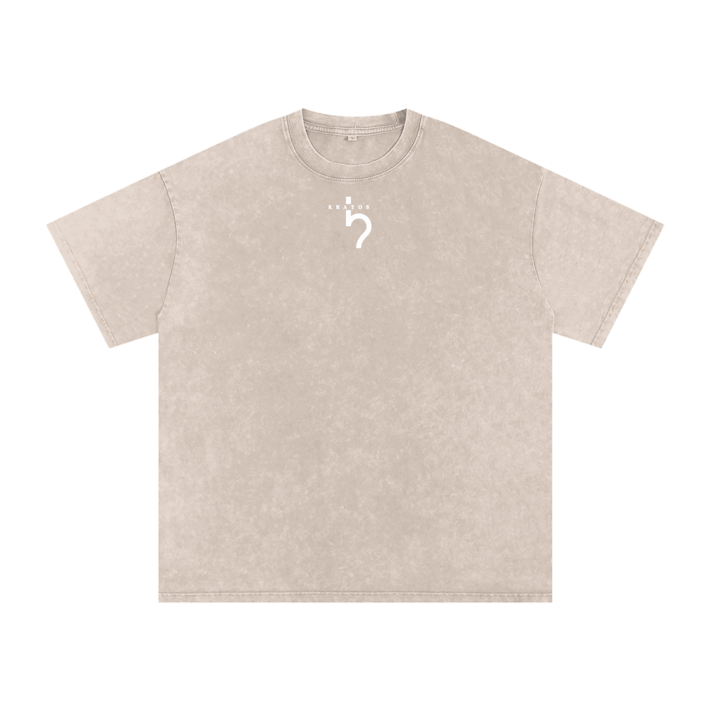 Snow Wash Oversized Tee | KRATOS