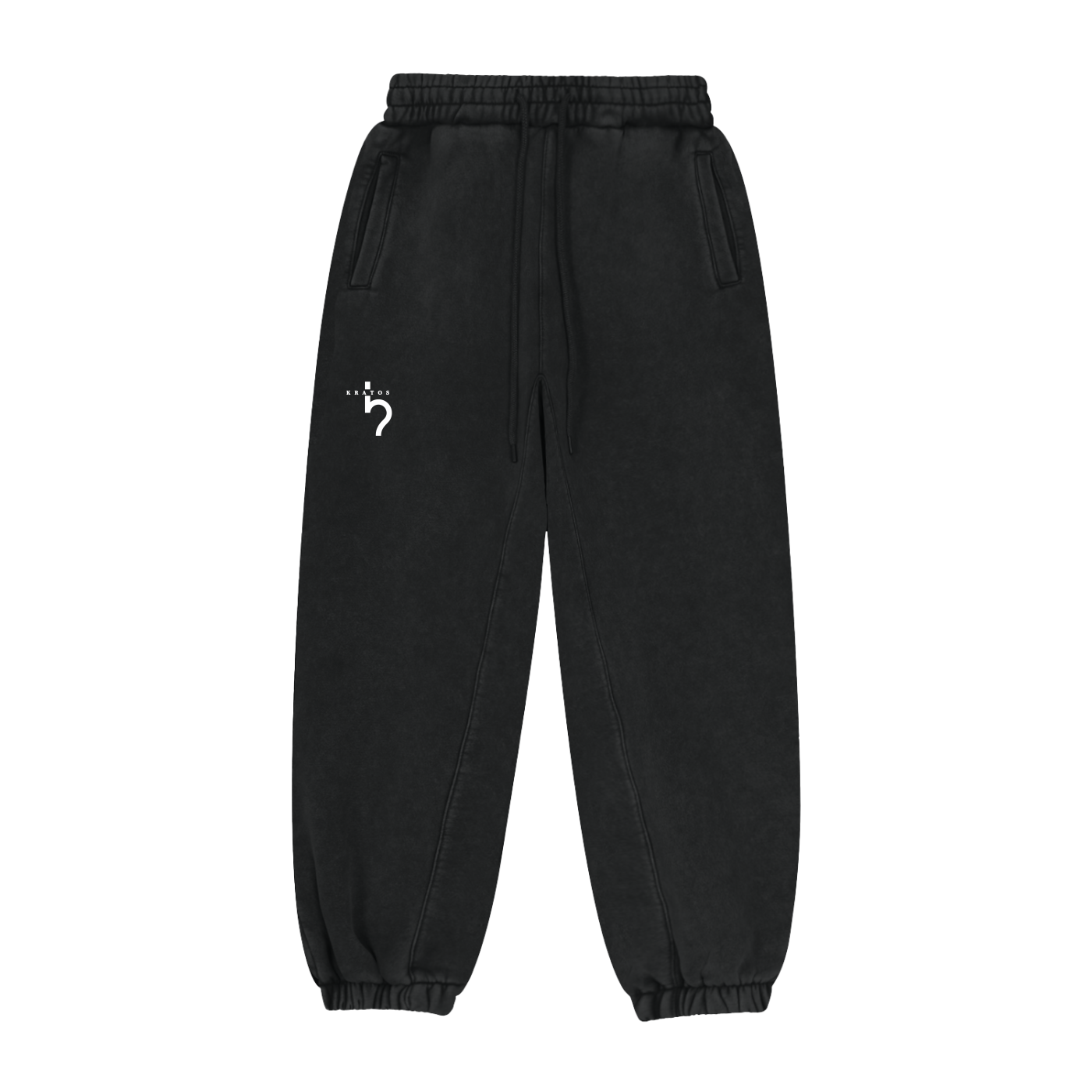 Unisex Washed Fleeced Jogger Sweatpants
