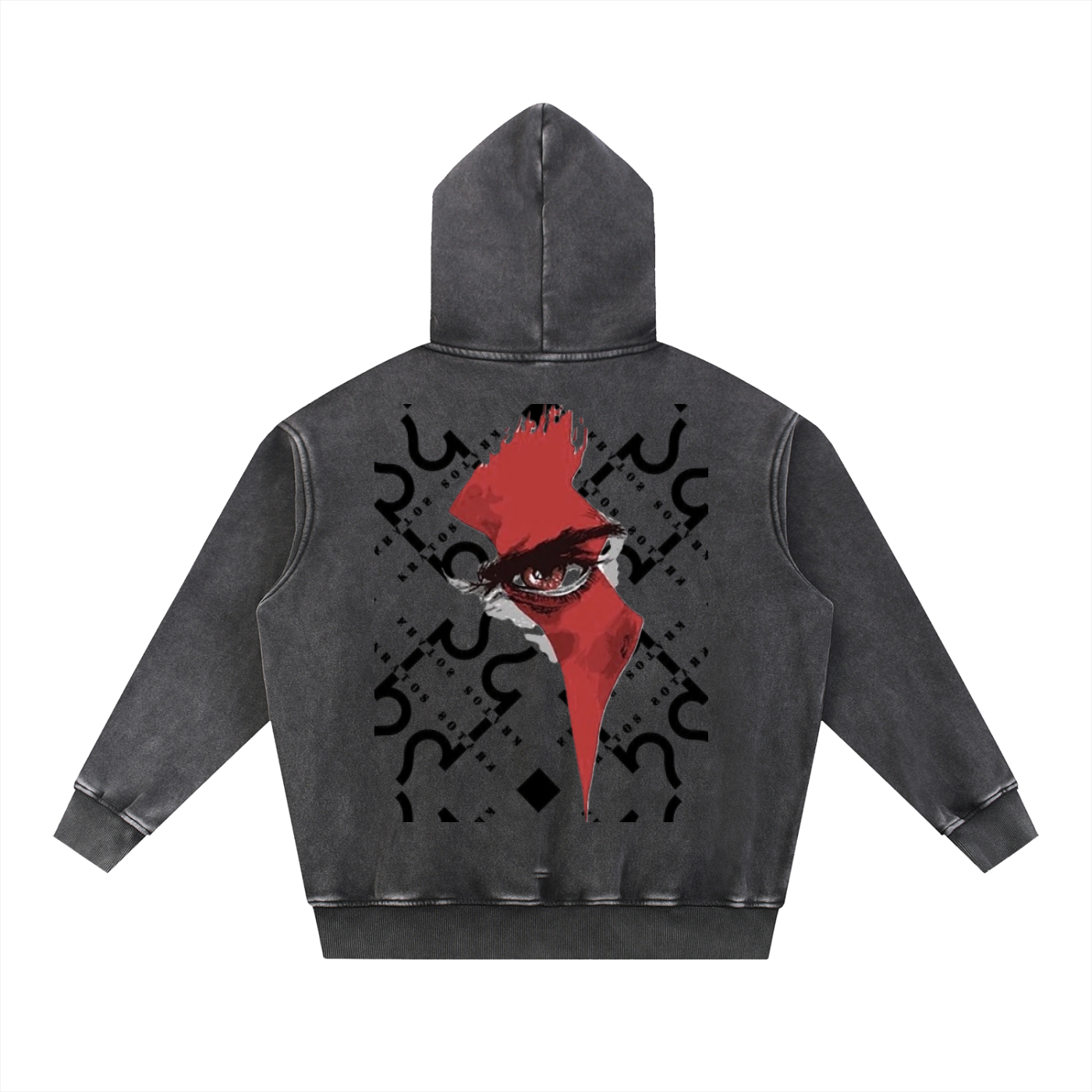 Men's Kratos Snow Wash Fleece Hoodie | KRATOS