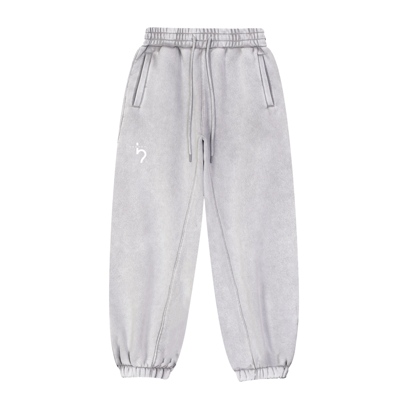 Unisex Washed Fleeced Jogger Sweatpants