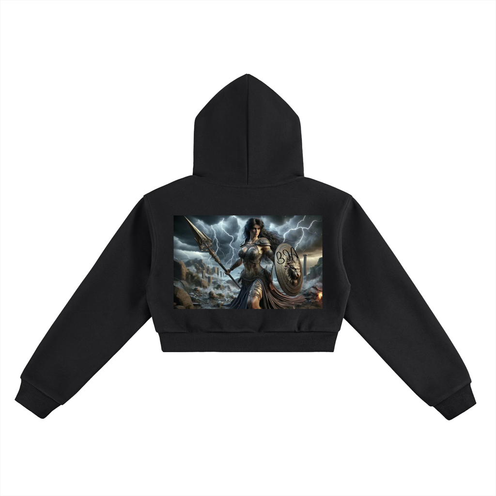Essential Cropped Hoodie