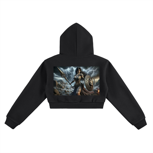 Essential Cropped Hoodie