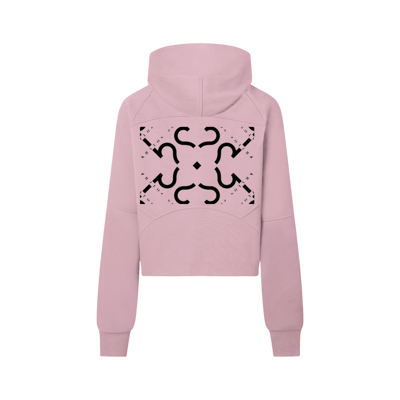 Cropped Half-Zip Hoodie